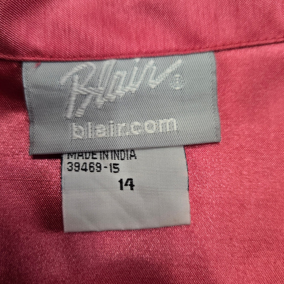 Blair Pink Blazer Set Y2K Office Chic Career Jacket Shell Size 14 - Picture 4 of 11